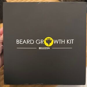 Black Grooming Tools Beard Growth Kit